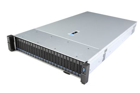 Серверная платформа HN-466535 на базе материнской платы с LGA 4677 на 25 SSD 2,5” дисков спереди и 2 SATA 2,5” на задней панели